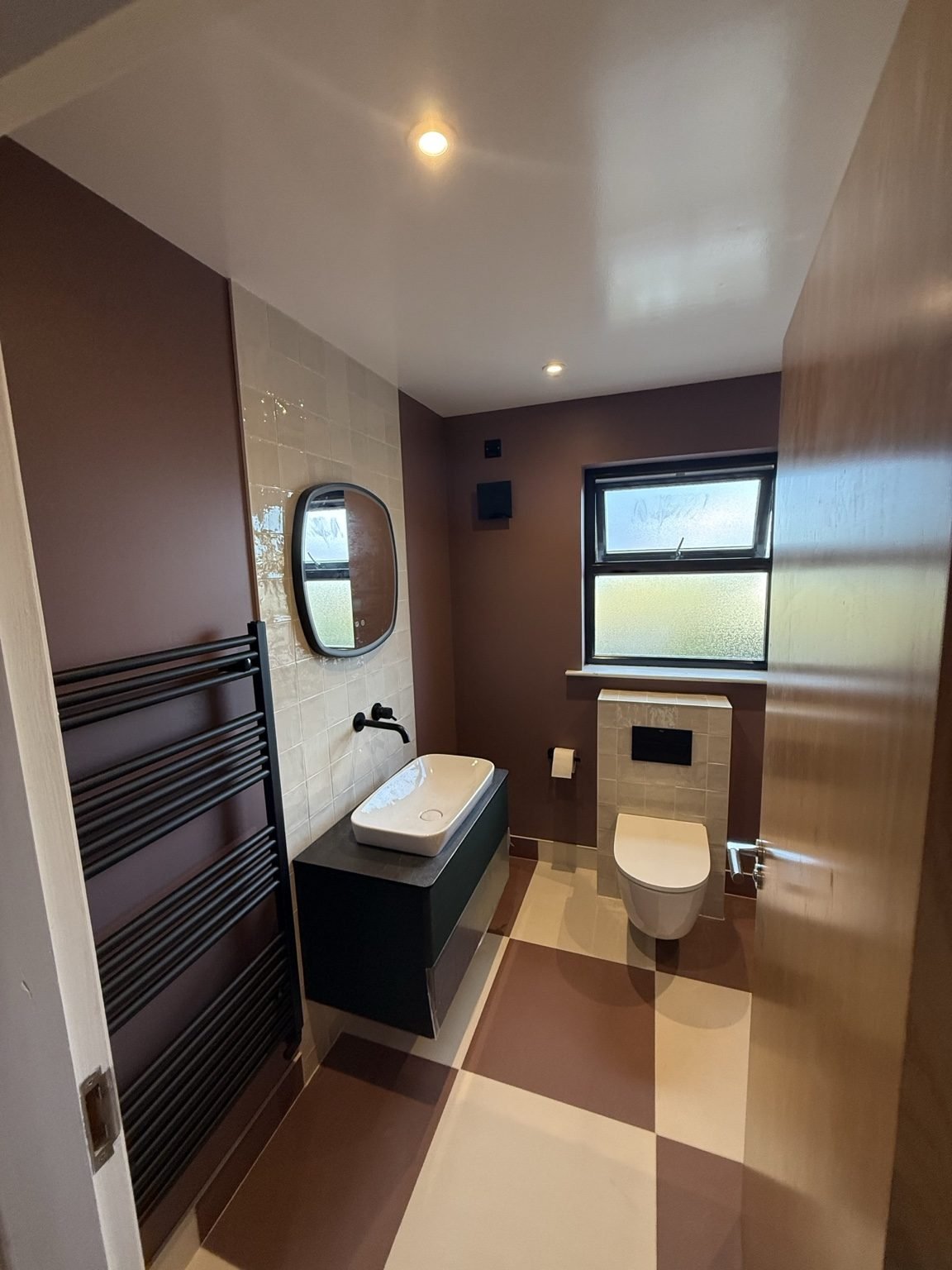Designer cloakroom bathroom